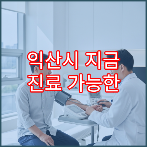 익산시 지금 진료 가능한 한의원 침치료·추나요법 야간 진료 병원 찾기